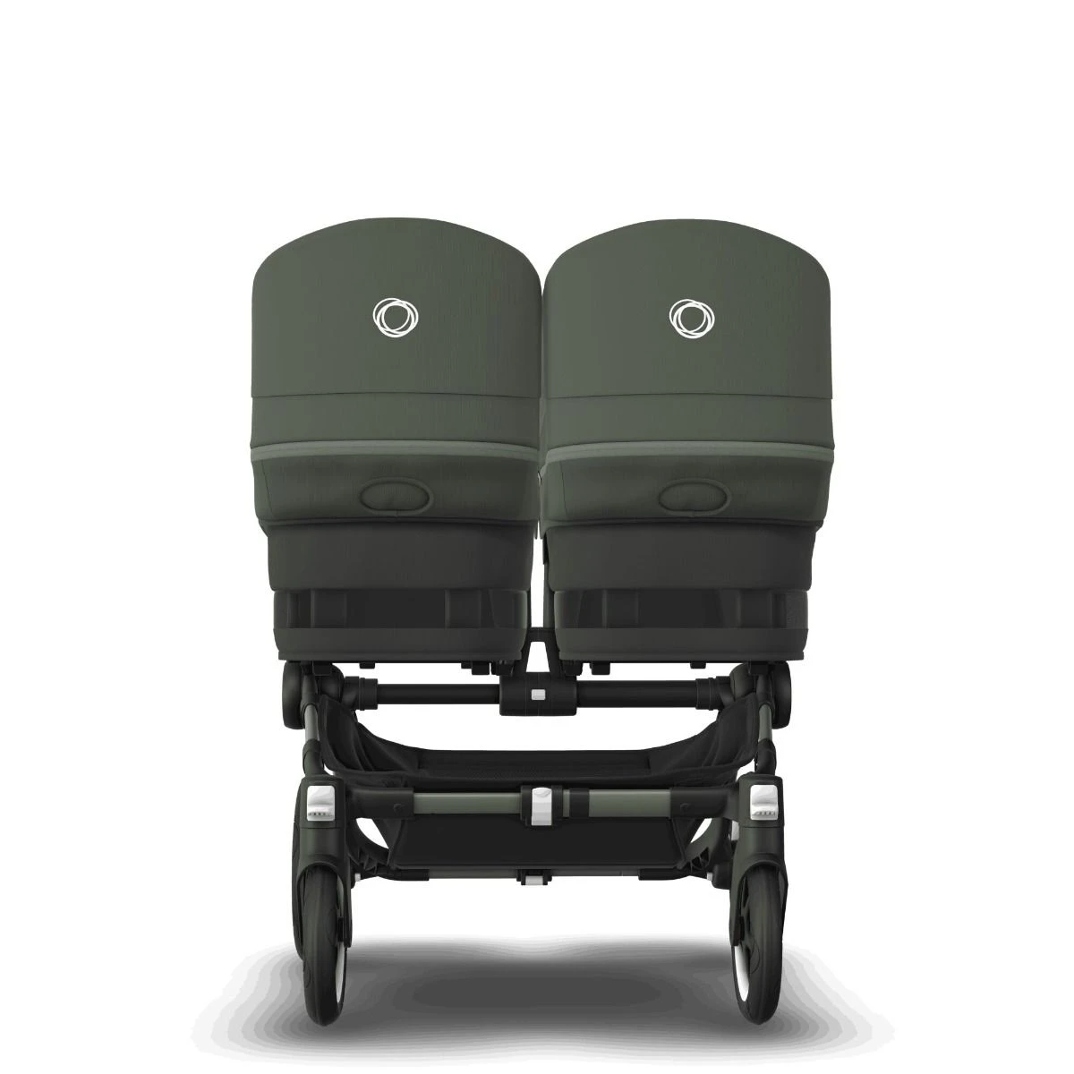 Bugaboo Donkey 5 Twin Graphite - Midnight Black - Forest Green 3 Bugaboo Donkey 5 Twin Graphite - Midnight Black - Forest Green