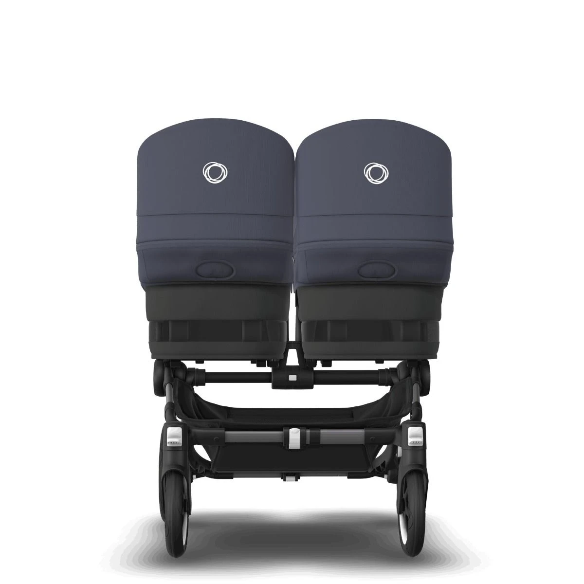 Bugaboo Donkey 5 Twin Graphite - Midnight Black - Stormy Blue 3 Bugaboo Donkey 5 Twin Graphite - Midnight Black - Stormy Blue