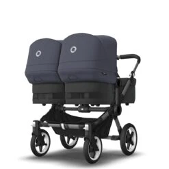 Bugaboo Donkey 5 Twin Graphite - Midnight Black - Stormy Blue 21 Bugaboo Donkey 5 Twin Graphite - Midnight Black - Stormy Blue -Baby Product Winkel bugaboo donkey 5 twin graphite midnight black stormy blue