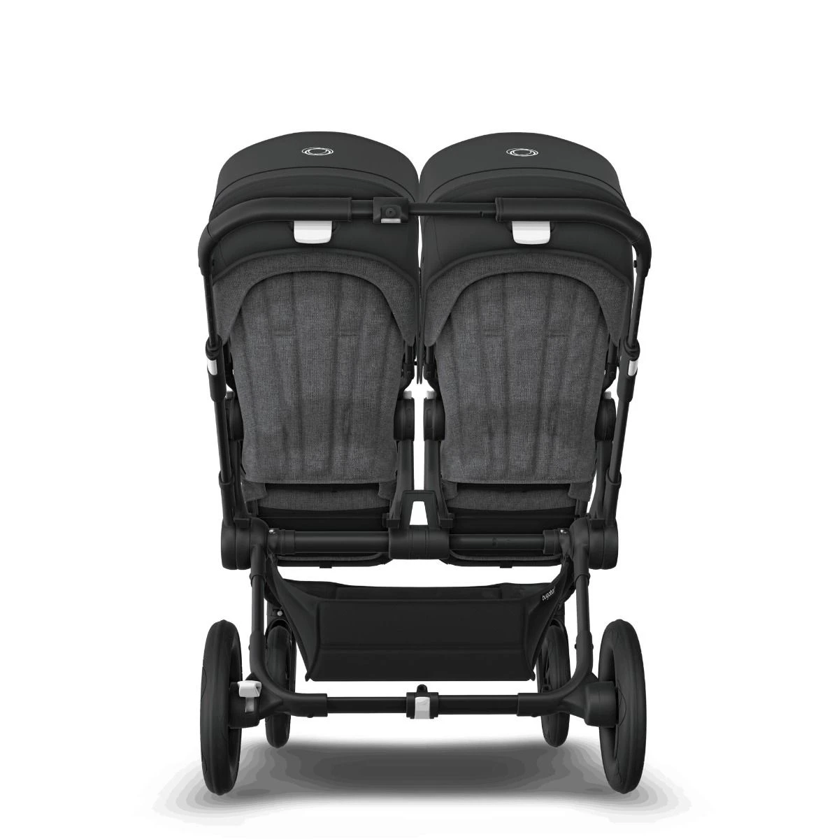 Bugaboo Donkey 5 Duo Black - Grey Melange - Midnight Black 9 Bugaboo Donkey 5 Duo Black - Grey Melange - Midnight Black - Afbeelding 7