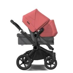 Bugaboo Donkey 5 Duo Black - Grey Melange - Sunrise Red 12 Bugaboo Donkey 5 Duo Black - Grey Melange - Sunrise Red -Baby Product Winkel bugaboo donkey duo black grey melange sunrise red 3