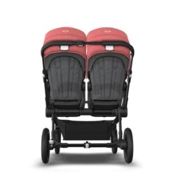 Bugaboo Donkey 5 Duo Black - Grey Melange - Sunrise Red 15 Bugaboo Donkey 5 Duo Black - Grey Melange - Sunrise Red -Baby Product Winkel bugaboo donkey duo black grey melange sunrise red 6