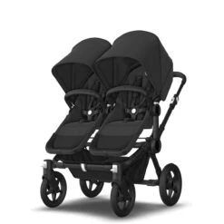 Bugaboo Donkey 5 Duo Essential Bundel - Black - Midnight Black 31 Bugaboo Donkey 5 Duo Essential Bundel - Black - Midnight Black -Baby Product Winkel bugaboo donkey duo black midnight black midnight black 15 1