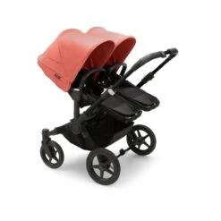 Bugaboo Donkey 5 Duo Black - Midnight Black - Sunrise Red 15 Bugaboo Donkey 5 Duo Black - Midnight Black - Sunrise Red -Baby Product Winkel bugaboo donkey duo black midnight black sunrise red 8