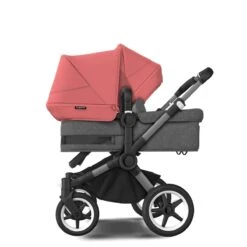Bugaboo Donkey 5 Duo Graphite - Grey Melange - Sunrise Red 16 Bugaboo Donkey 5 Duo Graphite - Grey Melange - Sunrise Red -Baby Product Winkel bugaboo donkey duo graphite grey melange sunrise red 6