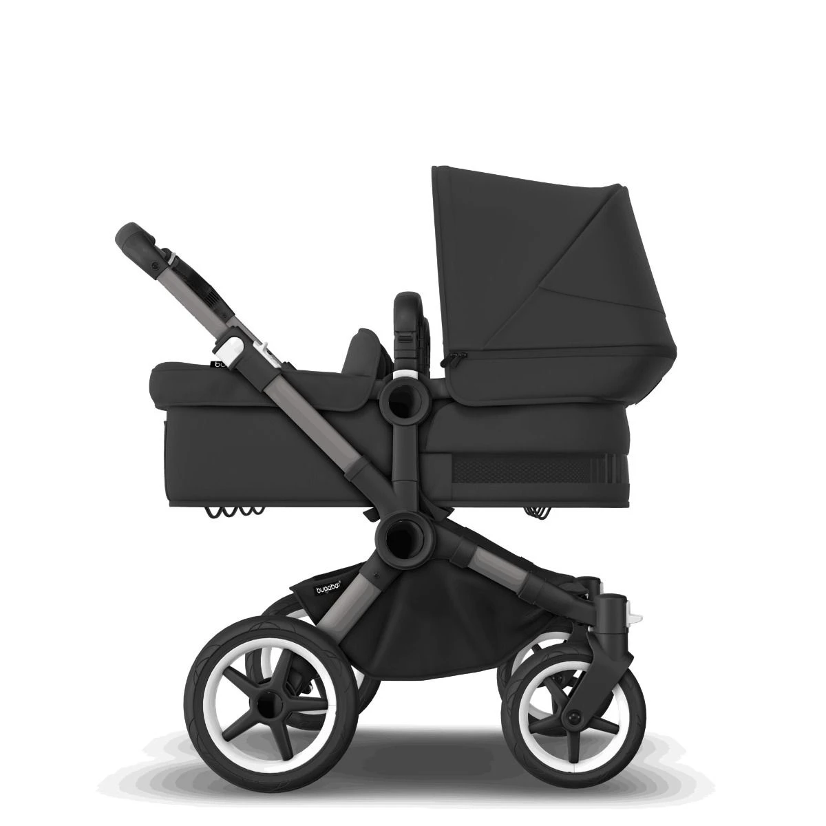 Bugaboo Donkey 5 Twin Graphite - Midnight Black - Midnight Black 7 Bugaboo Donkey 5 Twin Graphite - Midnight Black - Midnight Black - Afbeelding 5