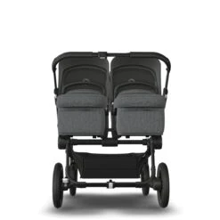 Bugaboo Donkey 5 Twin Black - Grey Melange -Grey Melange 15 Bugaboo Donkey 5 Twin Black - Grey Melange -Grey Melange -Baby Product Winkel bugaboo donkey twin black grey melange grey melange 6 1