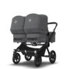 Bugaboo Donkey 5 Twin Black - Grey Melange -Grey Melange