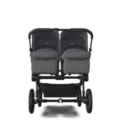 Bugaboo Donkey 5 Twin Black - Grey Melange -Stormy Blue 18 Bugaboo Donkey 5 Twin Black - Grey Melange -Stormy Blue -Baby Product Winkel bugaboo donkey twin black grey melange stormy blue 15