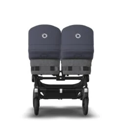 Bugaboo Donkey 5 Twin Black - Grey Melange -Stormy Blue 17 Bugaboo Donkey 5 Twin Black - Grey Melange -Stormy Blue -Baby Product Winkel bugaboo donkey twin black grey melange stormy blue 5