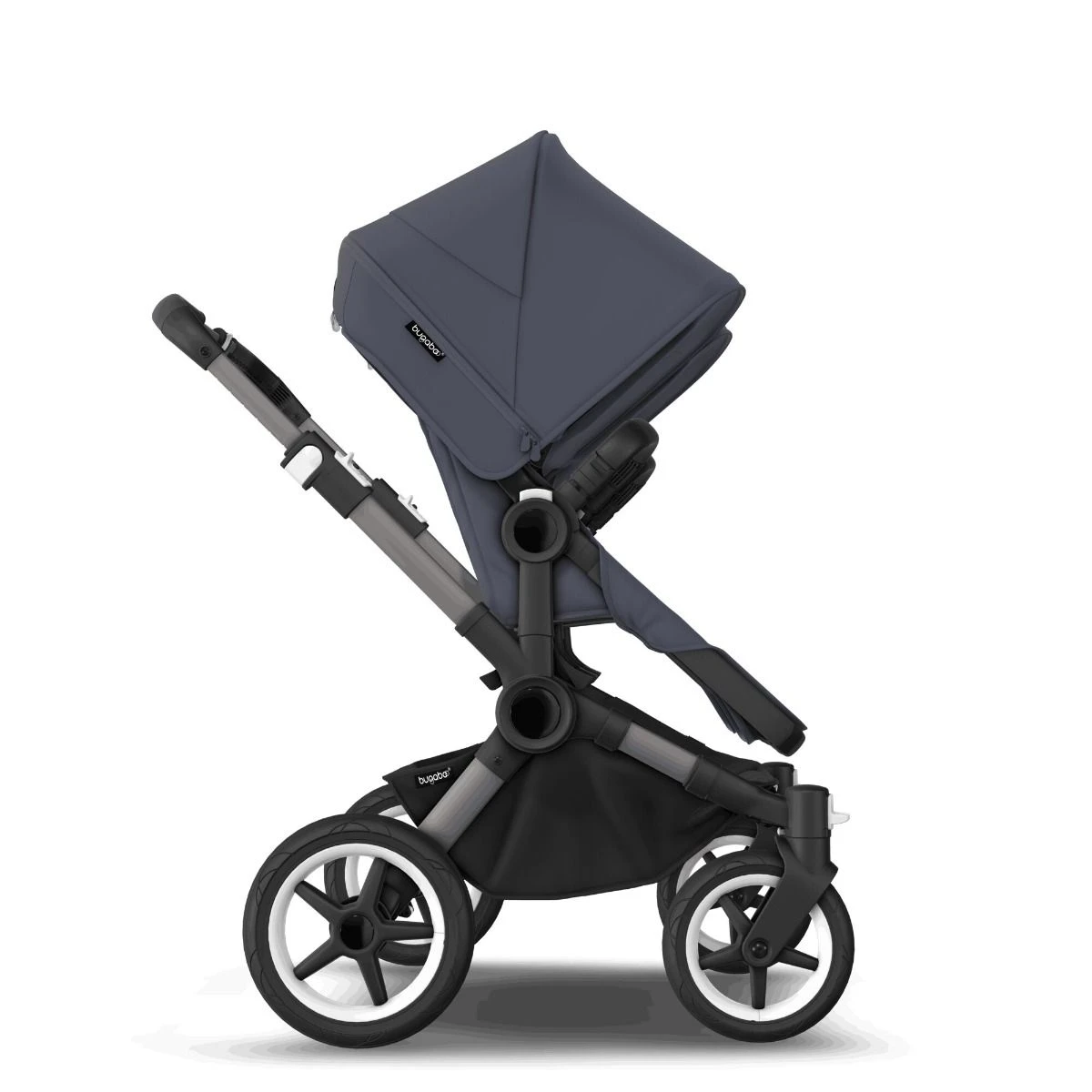 Bugaboo Donkey 5 Duo Essential Bundel - Graphite - Stormy Blue 14 Bugaboo Donkey 5 Duo Essential Bundel - Graphite - Stormy Blue - Afbeelding 12