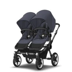 Bugaboo Donkey 5 Duo Essential Bundel - Graphite - Stormy Blue 30 Bugaboo Donkey 5 Duo Essential Bundel - Graphite - Stormy Blue -Baby Product Winkel bugaboo donkey 5 twin graphite stormy blue 12 1