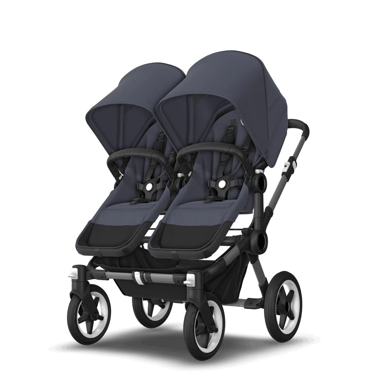 Bugaboo Donkey 5 Duo Essential Bundel - Graphite - Stormy Blue 11 Bugaboo Donkey 5 Duo Essential Bundel - Graphite - Stormy Blue - Afbeelding 9