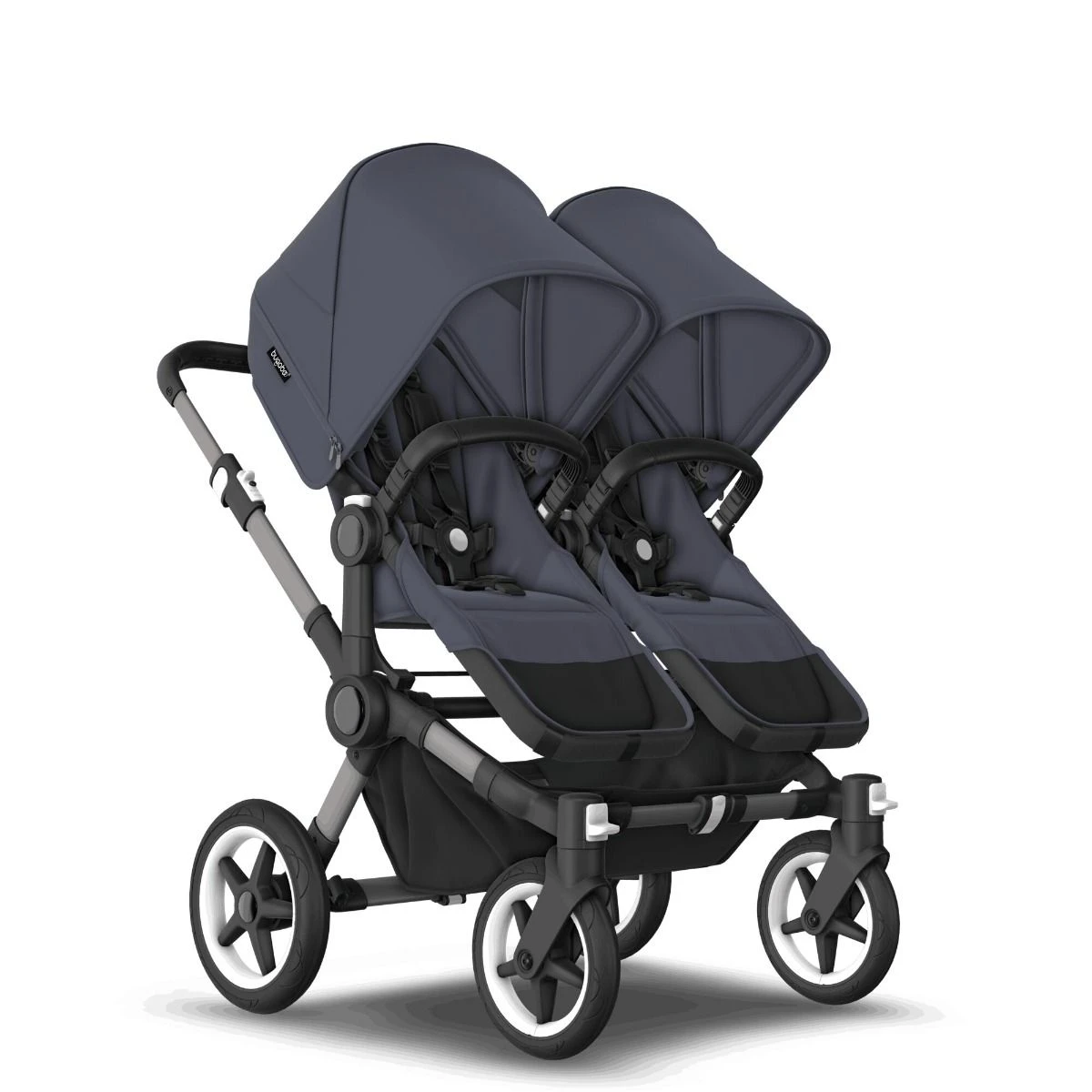 Bugaboo Donkey 5 Duo Essential Bundel - Graphite - Stormy Blue 10 Bugaboo Donkey 5 Duo Essential Bundel - Graphite - Stormy Blue - Afbeelding 8