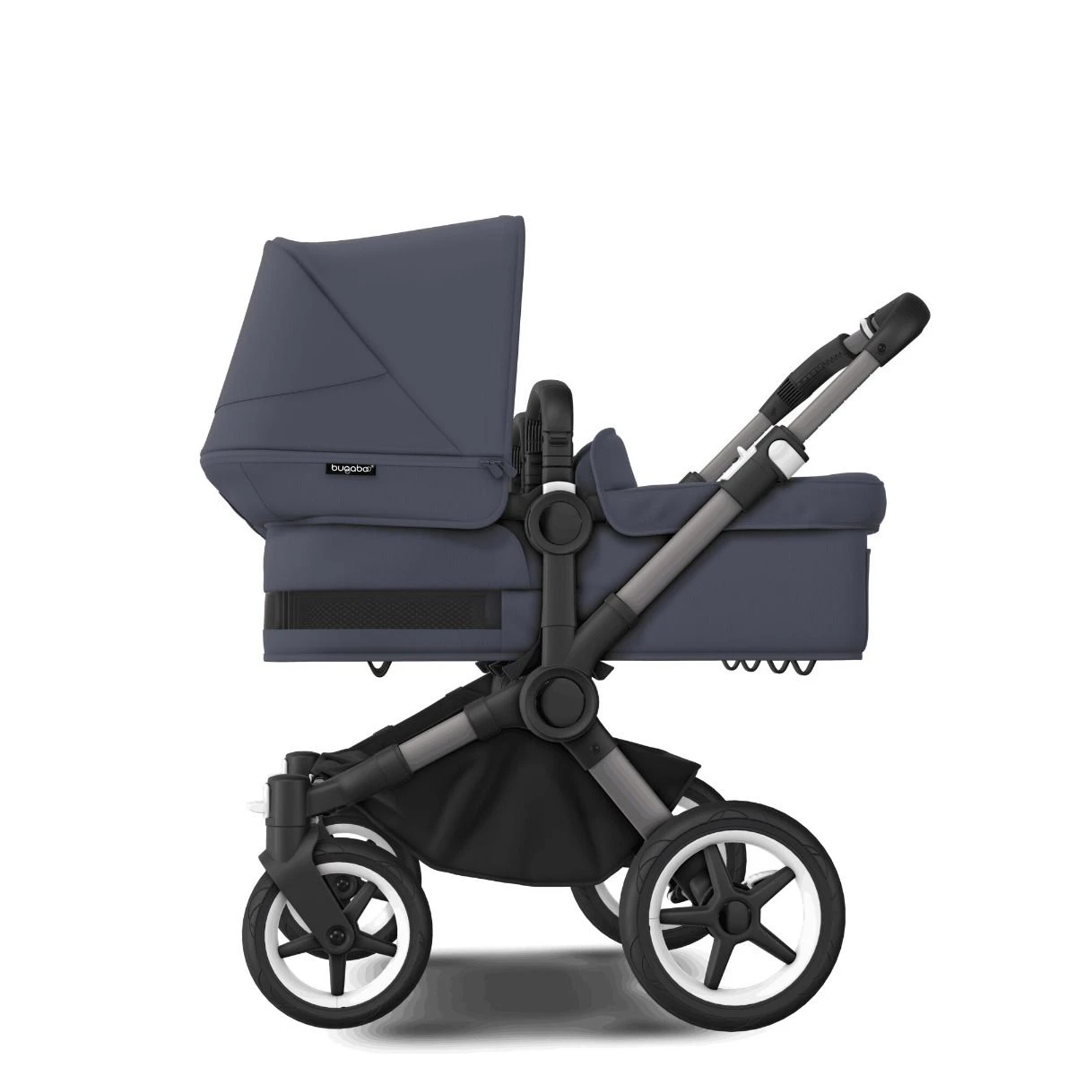 Bugaboo Donkey 5 Twin Graphite - Stormy Blue 7 Bugaboo Donkey 5 Twin Graphite - Stormy Blue - Afbeelding 5