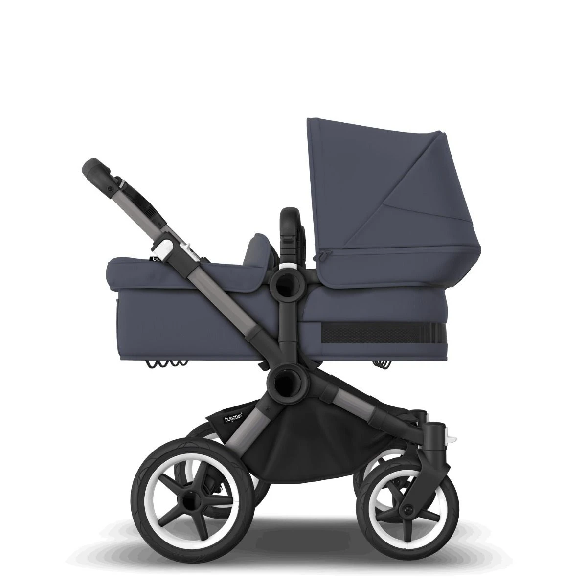 Bugaboo Donkey 5 Twin Graphite - Stormy Blue 8 Bugaboo Donkey 5 Twin Graphite - Stormy Blue - Afbeelding 6