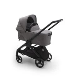 Bugaboo Dragonfly 3-in-1 Bundel Black-Grey Melange 16 Bugaboo Dragonfly 3-in-1 Bundel Black-Grey Melange -Baby Product Winkel bugaboo dragonfly black grey melange grey melange sideshot