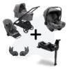Bugaboo Dragonfly 3-in-1 Bundel Black-Grey Melange -Baby Product Winkel bugaboo dragonfly trio black grey melange