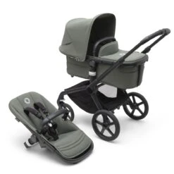 Bugaboo Fox 5 Black - Forest Green - Forest Green
