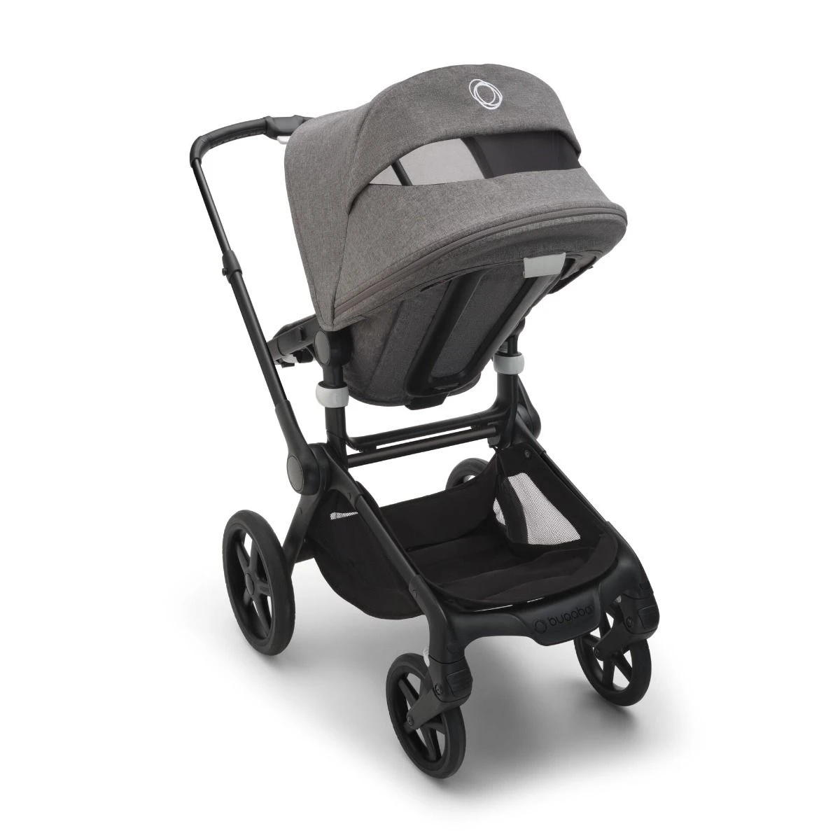 Bugaboo Fox 5 Newborn Bundel Black - Grey Melange 6 Bugaboo Fox 5 Newborn Bundel Black - Grey Melange - Afbeelding 4