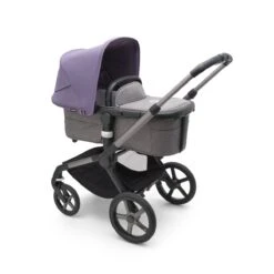 Bugaboo Fox 5 Essential Bundel Customize Yourself Graphite - Grey Melange -Baby Product Winkel bugaboo fox 5 graphite grey melange astro purple 3