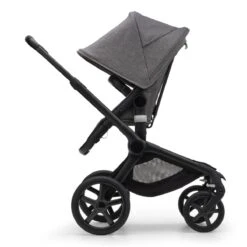 Bugaboo Fox 5 Newborn Bundel Black - Grey Melange 22 Bugaboo Fox 5 Newborn Bundel Black - Grey Melange -Baby Product Winkel bugaboo fox 5 grey melange grey melange 4