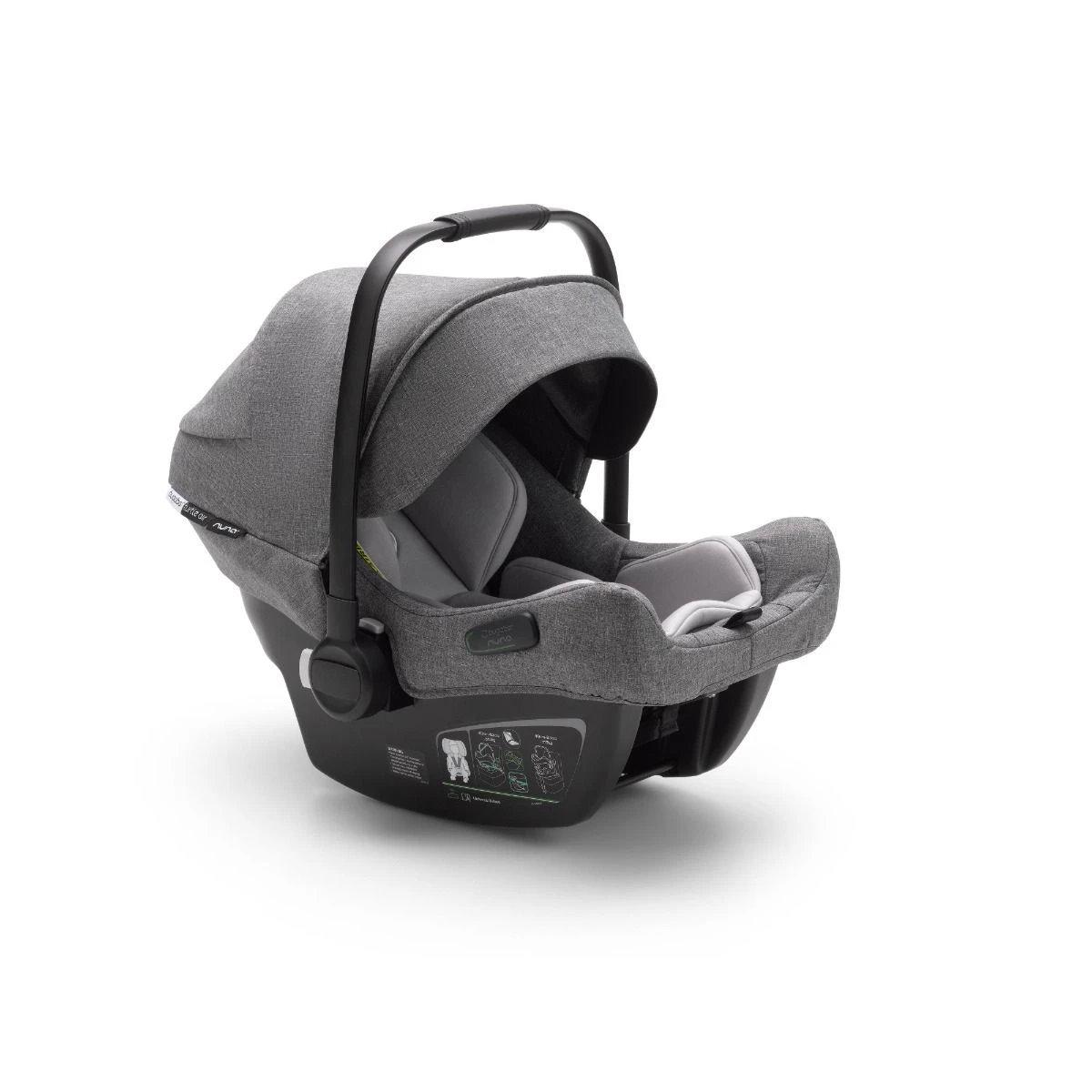 Bugaboo Dragonfly 3-in-1 Bundel Black-Grey Melange 12 Bugaboo Dragonfly 3-in-1 Bundel Black-Grey Melange - Afbeelding 10