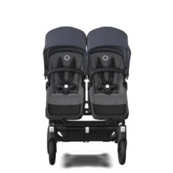 Bugaboo Donkey 5 Twin Black - Grey Melange -Stormy Blue 23 Bugaboo Donkey 5 Twin Black - Grey Melange -Stormy Blue -Baby Product Winkel bugboo donkey 5 twin black grey melange stormy blue 2