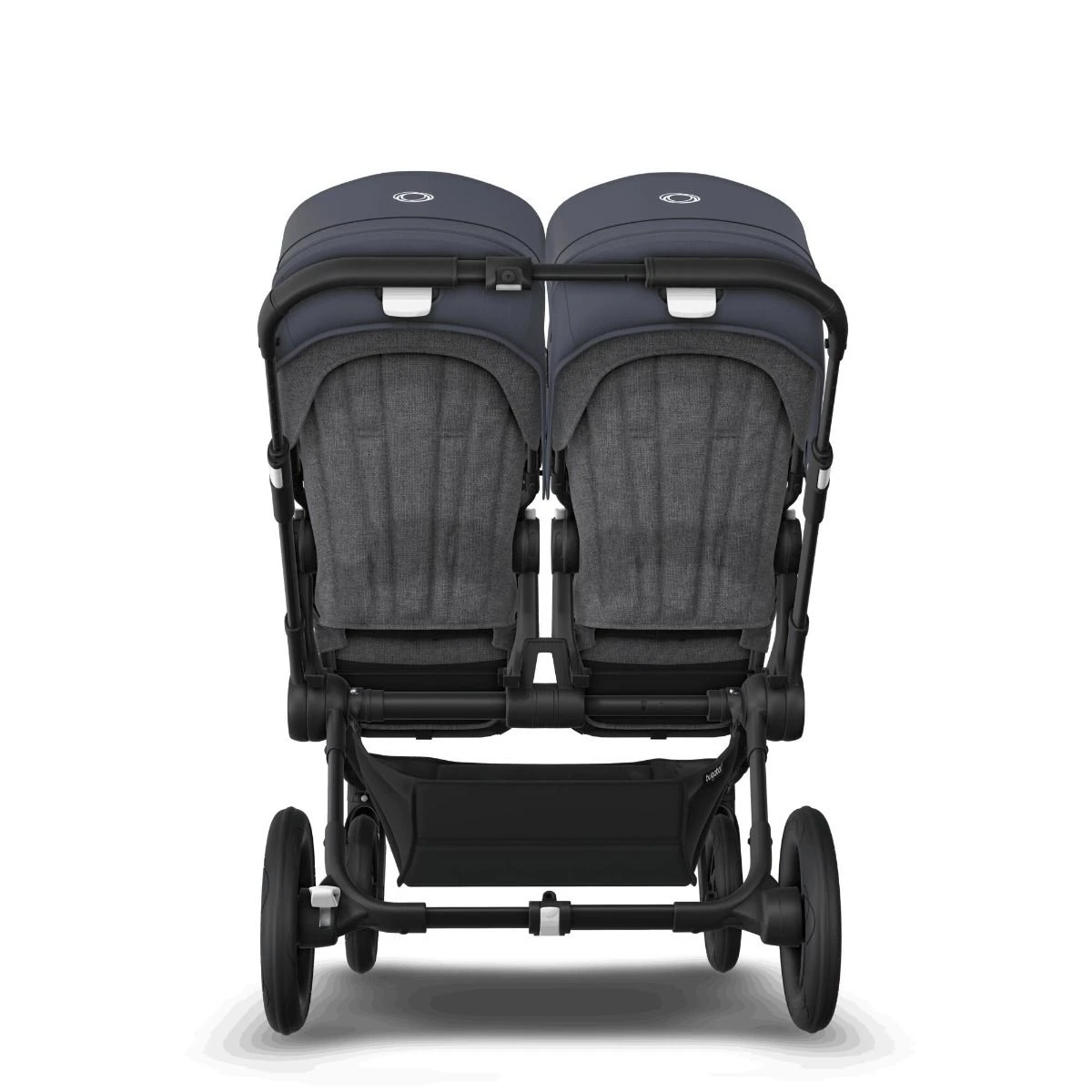 Bugaboo Donkey 5 Twin Black - Grey Melange -Stormy Blue 12 Bugaboo Donkey 5 Twin Black - Grey Melange -Stormy Blue - Afbeelding 10