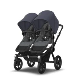 Bugaboo Donkey 5 Twin Black - Grey Melange -Stormy Blue 22 Bugaboo Donkey 5 Twin Black - Grey Melange -Stormy Blue -Baby Product Winkel bugboo donkey 5 twin black grey melange stormy blue 5