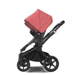 Bugaboo Donkey 5 Twin Black - Grey Melange -Sunrise Red -Baby Product Winkel bugboo donkey 5 twin black grey melange sunrise red 6