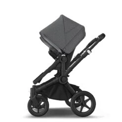 Bugaboo Donkey 5 Twin Black - Midnight Black - Grey Melange -Baby Product Winkel bugboo donkey 5 twin black midnight black grey melange 2