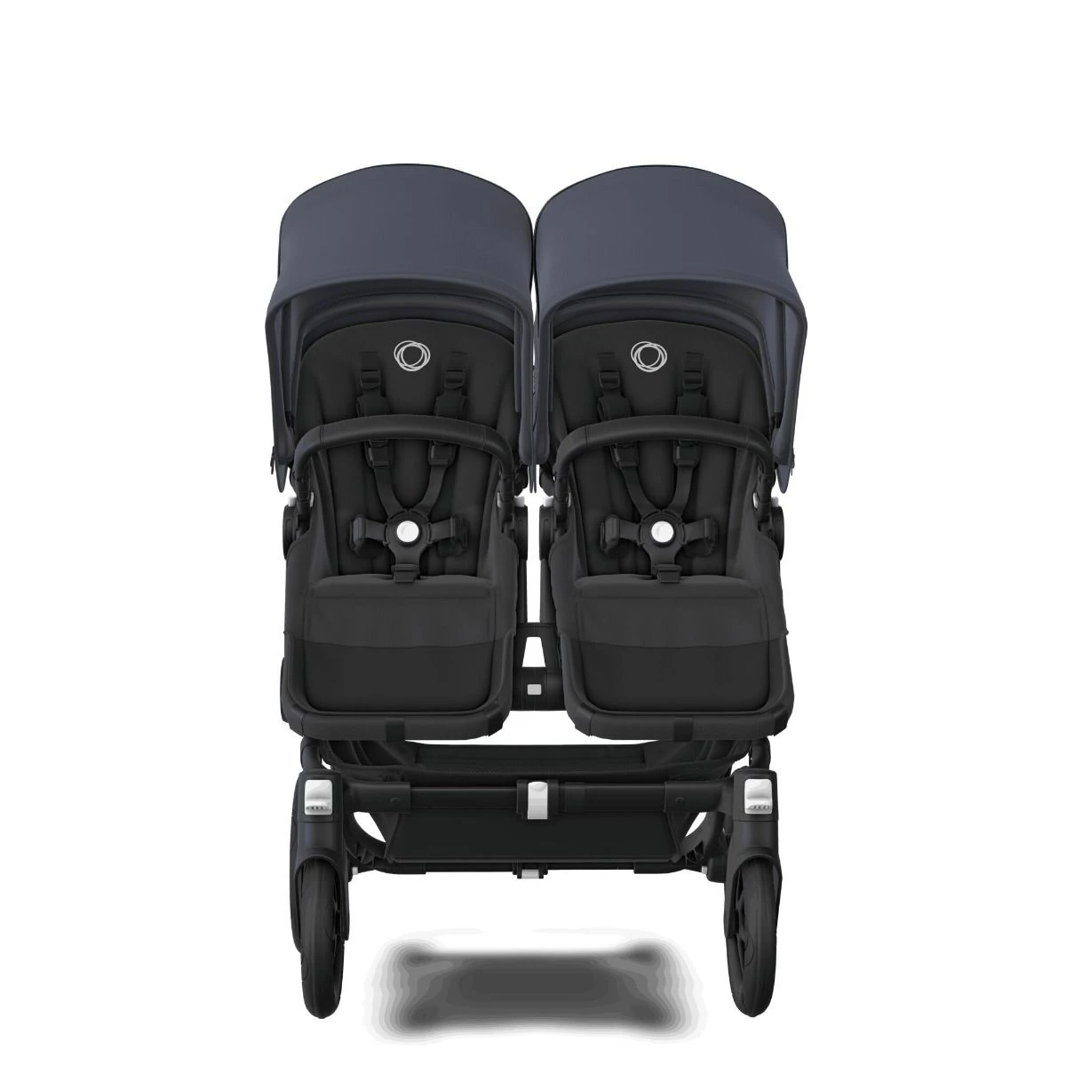 Bugaboo Donkey 5 Twin Black - Midnight Black - Stormy Blue 10 Bugaboo Donkey 5 Twin Black - Midnight Black - Stormy Blue - Afbeelding 8