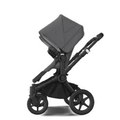 Bugaboo Donkey 5 Twin Black - Grey Melange -Grey Melange 22 Bugaboo Donkey 5 Twin Black - Grey Melange -Grey Melange -Baby Product Winkel bugboo donkey 5 twin black midnight grey melange grey melange 1