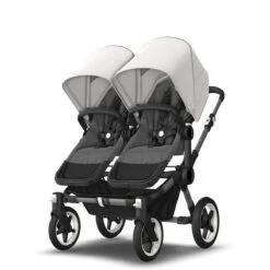 Bugaboo Donkey 5 Twin Graphite - Grey Melange - Misty White -Baby Product Winkel bugboo donkey 5 twin graphite grey melange misty white 7