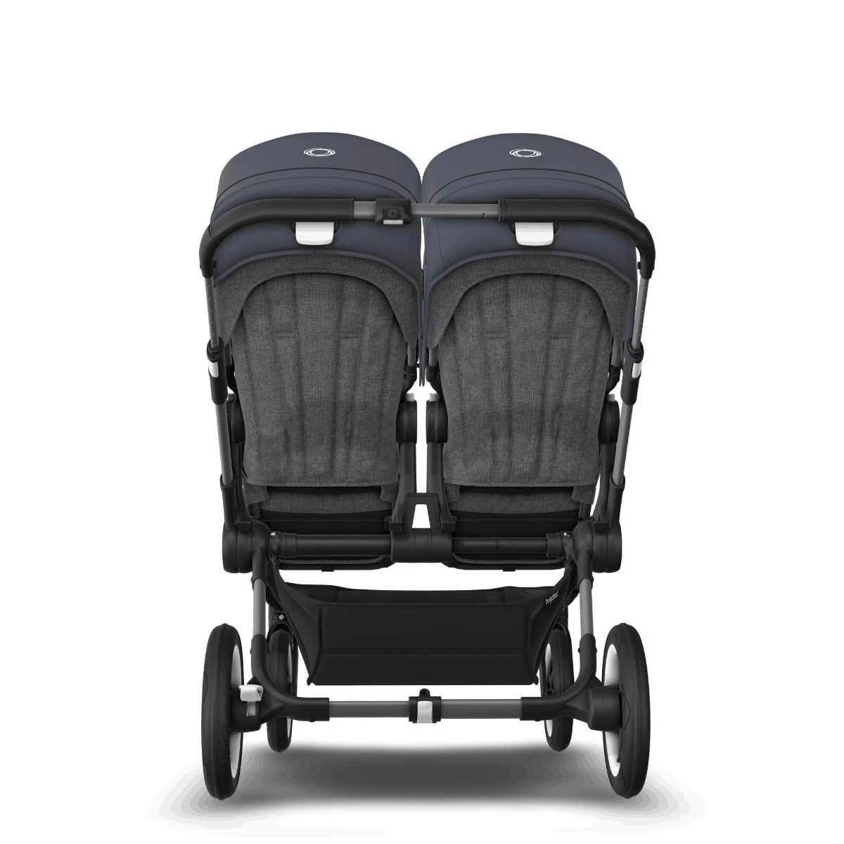 Bugaboo Donkey 5 Twin Graphite - Grey Melange - Stormy Blue 12 Bugaboo Donkey 5 Twin Graphite - Grey Melange - Stormy Blue - Afbeelding 10