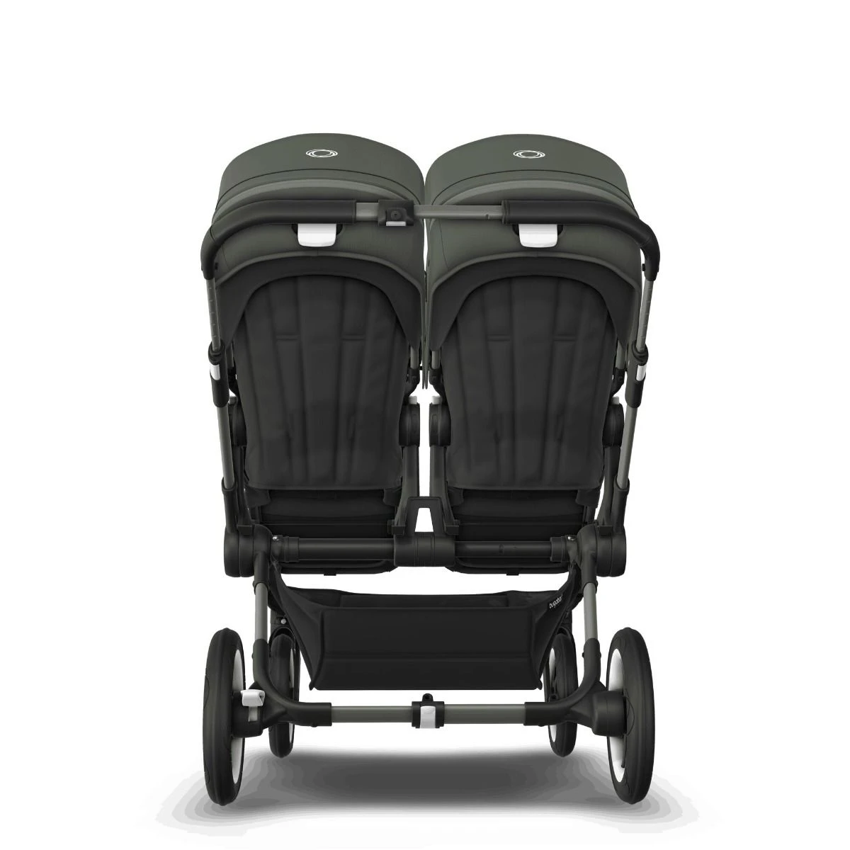 Bugaboo Donkey 5 Twin Graphite - Midnight Black - Forest Green 8 Bugaboo Donkey 5 Twin Graphite - Midnight Black - Forest Green - Afbeelding 6