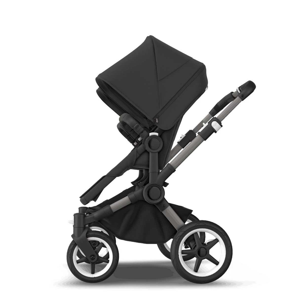Bugaboo Donkey 5 Twin Graphite - Midnight Black - Midnight Black 9 Bugaboo Donkey 5 Twin Graphite - Midnight Black - Midnight Black - Afbeelding 7