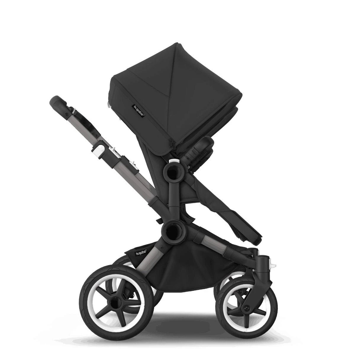 Bugaboo Donkey 5 Twin Graphite - Midnight Black - Midnight Black 8 Bugaboo Donkey 5 Twin Graphite - Midnight Black - Midnight Black - Afbeelding 6
