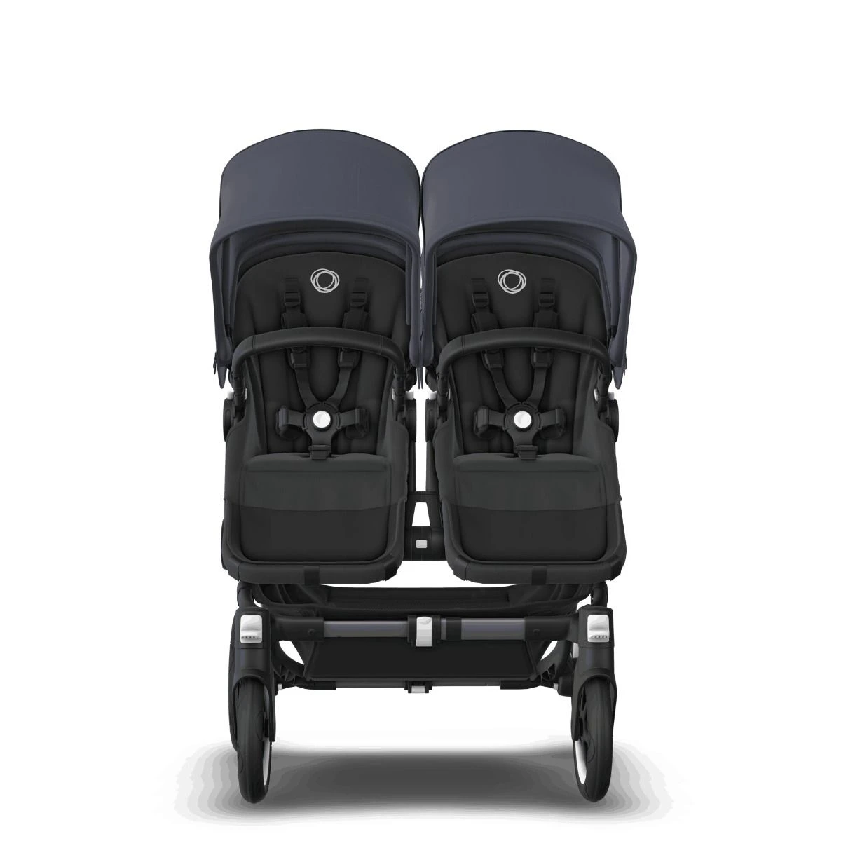 Bugaboo Donkey 5 Twin Graphite - Midnight Black - Stormy Blue 8 Bugaboo Donkey 5 Twin Graphite - Midnight Black - Stormy Blue - Afbeelding 6