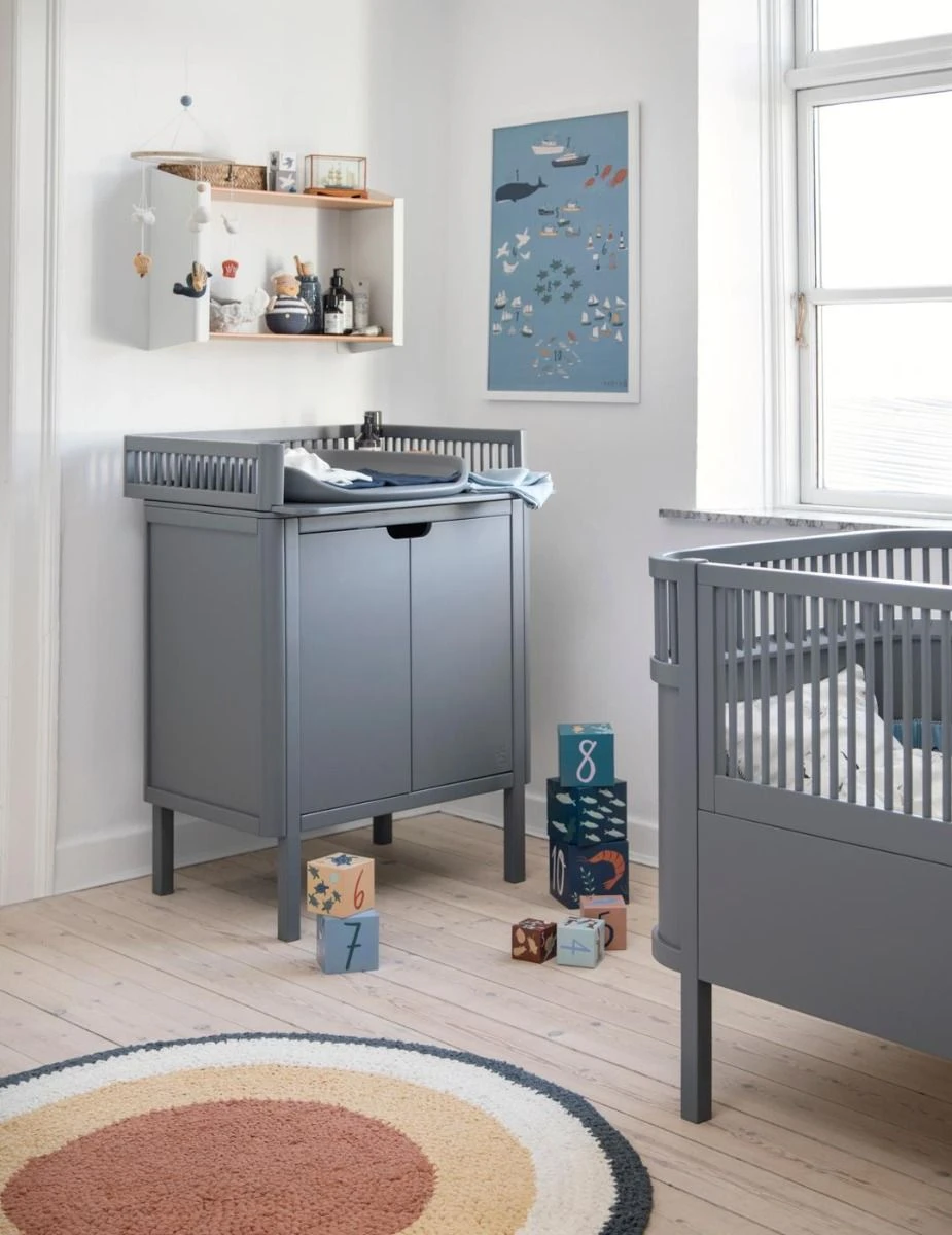 Sebra Commode Met Deuren Classic Grey 4 Sebra Commode Met Deuren Classic Grey - Afbeelding 2