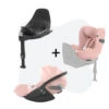 Cybex Cloud T + Sirona T + Base T Peach Pink (Plus) Package Deal -Baby Product Winkel cybex cloud t i size peach pink plus base t sirona t package deal