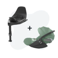 Cybex Cloud T Leaf Green (Plus) + Cybex T Base Pakket