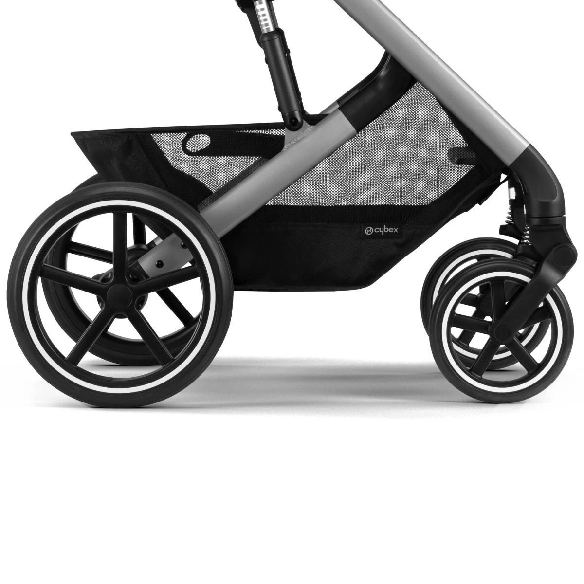 Cybex Balios S Lux Travelsystem Lava Grey - Silver Frame 2023 Met Aton S2 14 Cybex Balios S Lux Travelsystem Lava Grey - Silver Frame 2023 Met Aton S2 - Afbeelding 12