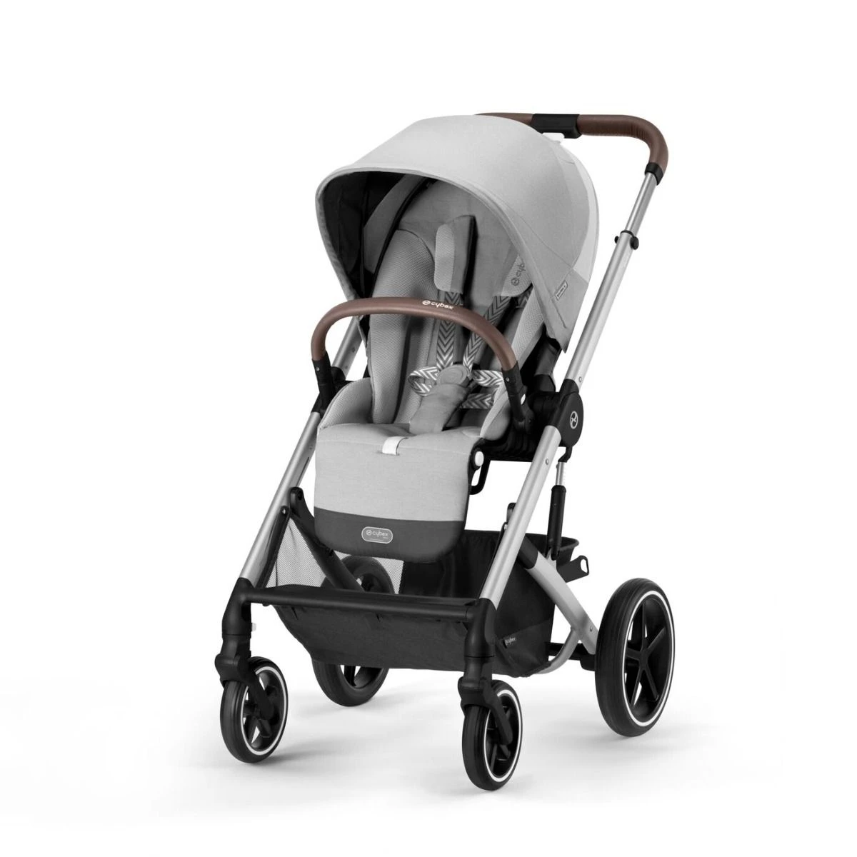 Cybex Balios S Lux Travelsystem Lava Grey - Silver Frame 2023 Met Aton S2 6 Cybex Balios S Lux Travelsystem Lava Grey - Silver Frame 2023 Met Aton S2 - Afbeelding 4