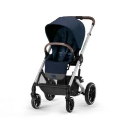 Cybex Balios S Lux Travelsystem Ocean Blue - Silver Frame 2023 Met Aton S2 -Baby Product Winkel cybex balios s lux silver ocean blue 2 2