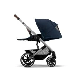 Cybex Balios S Lux Travelsystem Ocean Blue - Silver Frame 2023 Met Aton S2 -Baby Product Winkel cybex balios s lux silver ocean blue 4