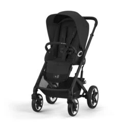 Cybex Talos S Lux Travelsystem Moon Black - Black Frame 2023 Met Aton S2 -Baby Product Winkel cybex talos s lux black moon black 16