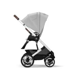 Cybex Talos S Lux Travelsystem Lava Grey - Silver Frame 2023 Met Aton S2 -Baby Product Winkel cybex talos s lux silver lava grey 5 3