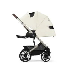 Cybex Talos S Lux Travelsystem Seashell Beige - Taupe Frame 2023 Met Aton S2 -Baby Product Winkel cybex talos s lux taupe seashell beige 7 4
